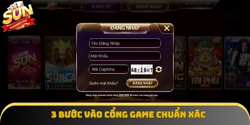 3 bước vào cổng game chuẩn xác 3 bước vào cổng game chuẩn xác