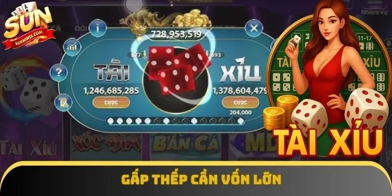 Gấp thếp cần vốn lớn Gấp thếp cần vốn lớn