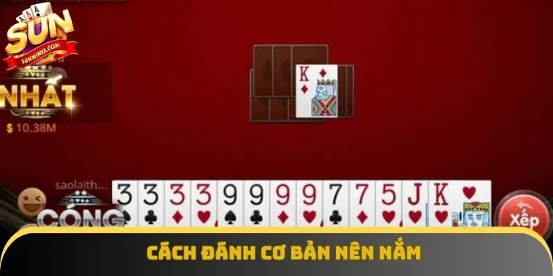 Cách đánh cơ bản nên nắm